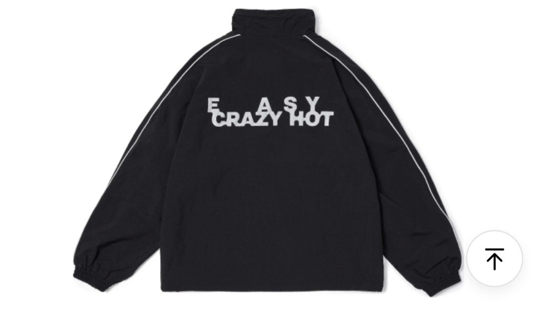收」 LE SSERAFIM [2025 Tour : EASY CRAZY HOT] Jacket 黑外套