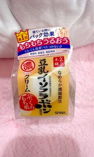 全新 SANA莎娜 豆乳美肌濃潤保濕面霜 （50g)64206601140611110