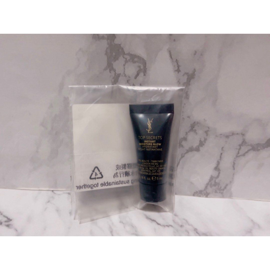 由 no_name_shop_ (刊登 ID 1383427718，圖片 2) 提交，位於 雲林縣 (Yunlin) 的 ~全新~ YSL 名模肌密光燦水凝露 5ml ✨ 面膜 妝前乳 專櫃 試用 小樣 迷你 聖羅蘭 潤膚 (類別：護膚、清潔產品)，說明：商品來自於Ysl專櫃 為100%正品 ✔️名模肌密光燦水凝露 容量：5ml 有效期限：2027.01。