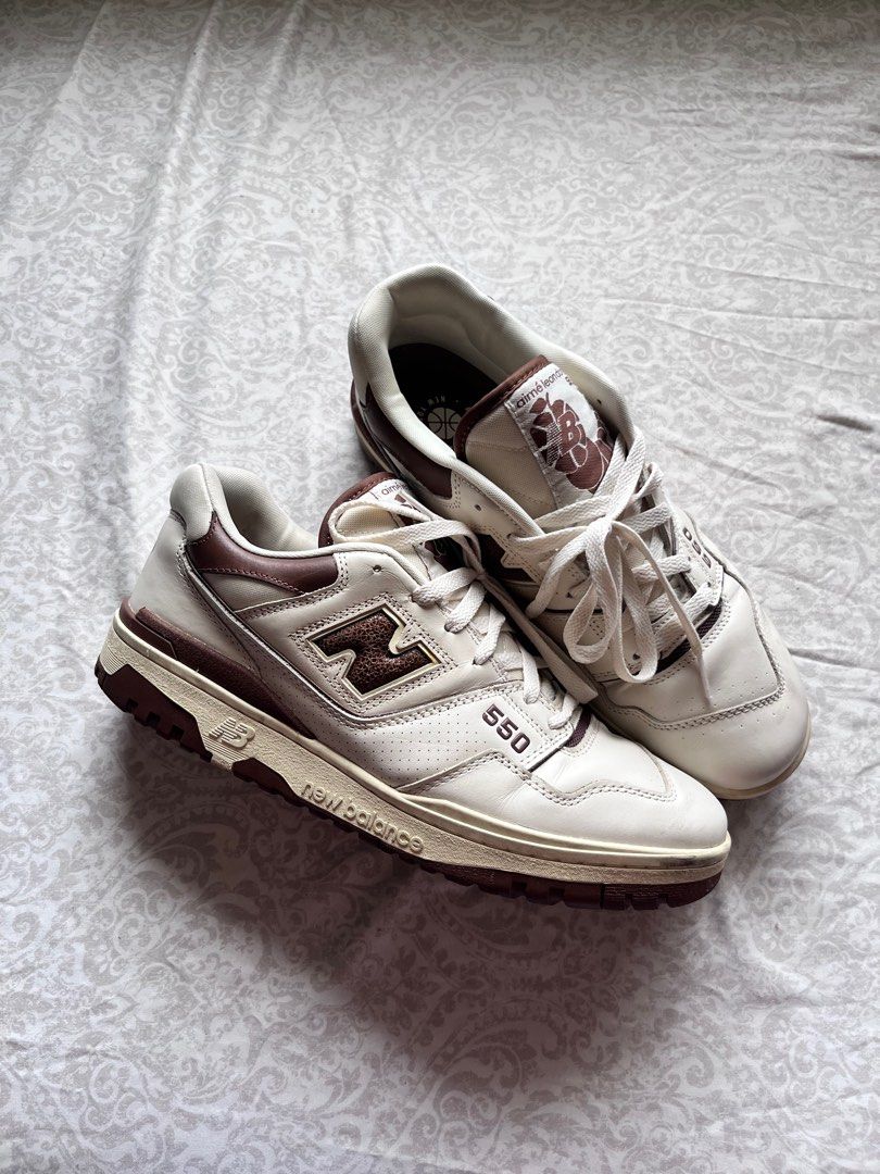 Aime Leon Dore New Balance 550 (ALD) (Category: Sneakers) located in Quezon City. Submitted by persosout (Listing ID 1383377665, Image 1). Description: - 12us - good condi! still clean - complete with copgarden receipt.