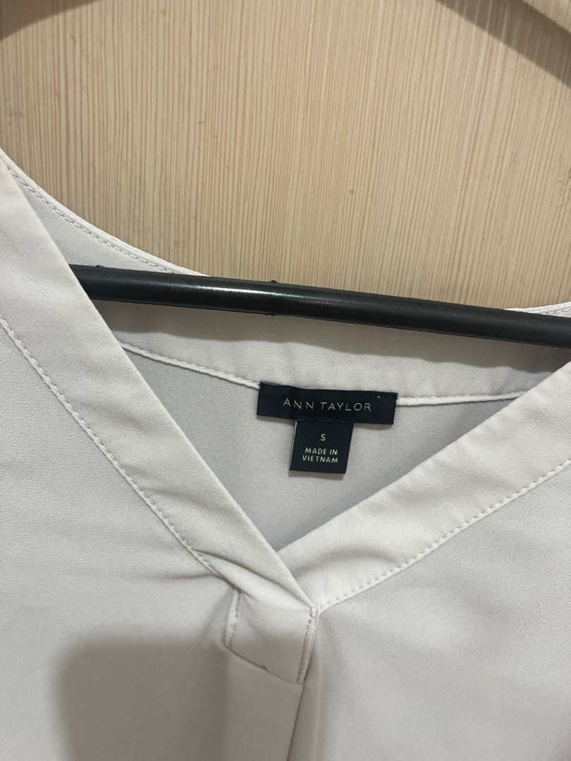 Ann Taylor Longsleeve Blouse (Category: Longsleeves) located in Quezon City. Submitted by declutteringgabe (Listing ID 1383456903, Image 3). Description: ₱500 for both!.