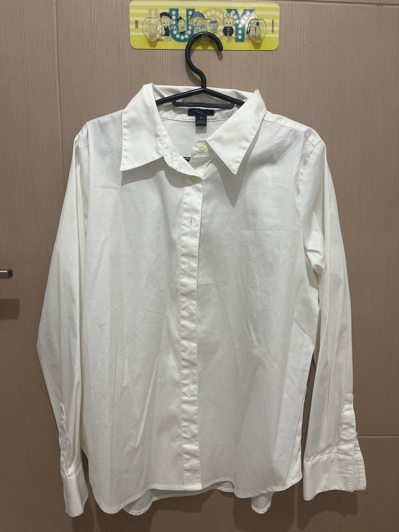 Ann Taylor Longsleeve Blouse (Category: Longsleeves) located in Quezon City. Submitted by declutteringgabe (Listing ID 1383456903, Image 2). Description: ₱500 for both!.