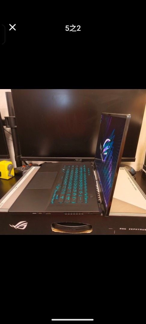 由 kena6881013 (刊登 ID 1383283688，圖片 2) 提交，位於 高雄市 (Kaohsiung) 的 ASUS GU604VZ 16吋2K電競筆電 (i9-13900H/RTX4080/32G/1TB+2TB SSD/ROG Zephyrus M16/有燈版/闇夜黑) (類別：桌上電腦或筆記型電腦)，說明：筆電接近全新效能且正常而且剛送保固完回來整理過的 像全新一樣 而且保固到2026/11 月 喜歡歡迎詢問可以談價格。