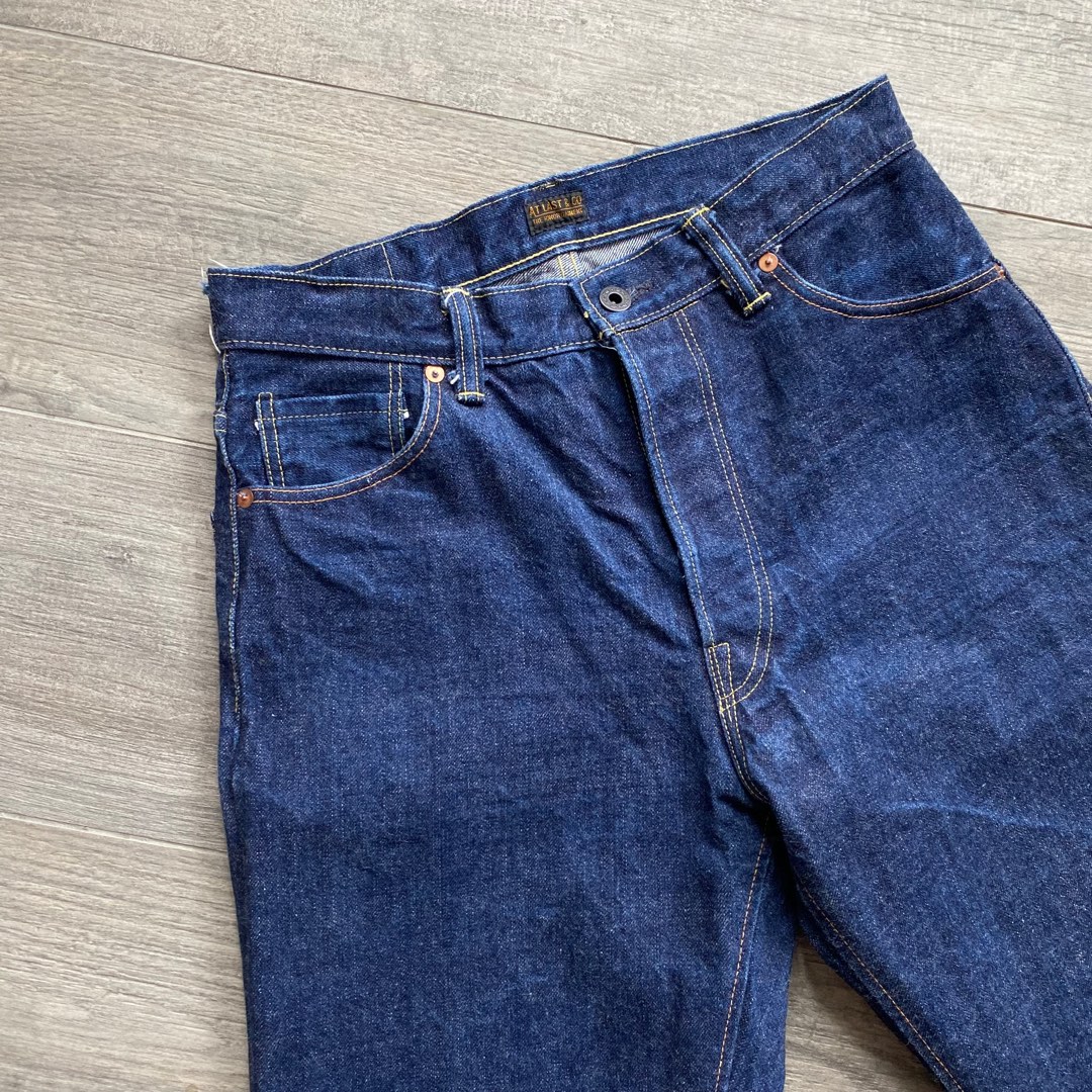 AT LAST & CO DENIM JEANS 126 TIMEWORN CLOTHING ATLAST TOKYO JAPAN