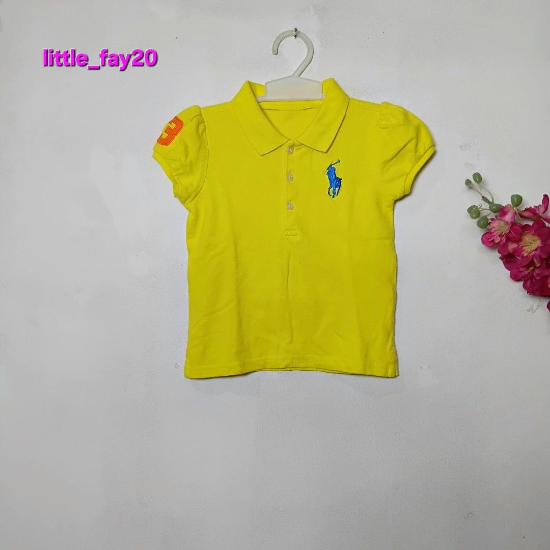 Atasan ralph lauren (Kategori: 1 hingga 3 tahun) berada di Bantul. Dikirim oleh little_fay20 (ID iklan 1383295054, Gambar 1). Deskripsi: Estimasi size 2-3 tahun Ld: 29cm, pj:36. Like new, minus tag atas dicuting.