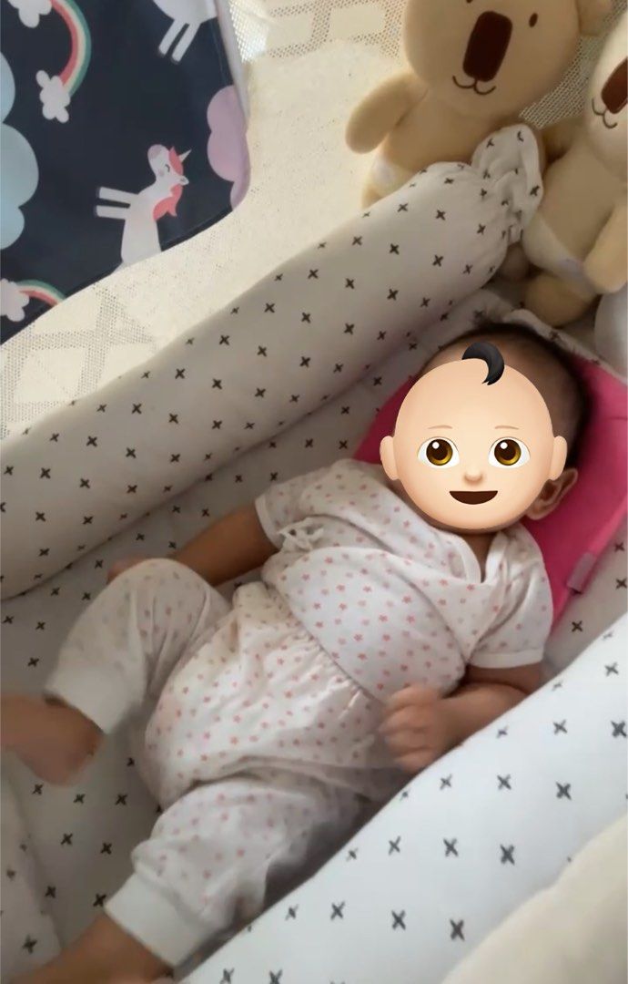 Baby Pillows Set with 3 Beddings Replacement (Category: Cots & Cribs) located in Manila. Submitted by queensellsstuff (Listing ID 1383443925, Image 2). Description: Inclusions: - 2 bolster pillows - 1 square pillow - 3 sets of bedding replacement (stars, clouds, cross designs) >crib bed sheet >padded flat sheet >bolster sheets >square pillow sheets Made to order at ₱7000 Fits smaller cots and curvy baby co-sleeper beds. Used for Chicco Zip n Go c