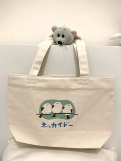 ✈️北海道 Hokkaido x Uniqlo x 雪之妖精  限定   帆布袋 / tote bag64224420013955110