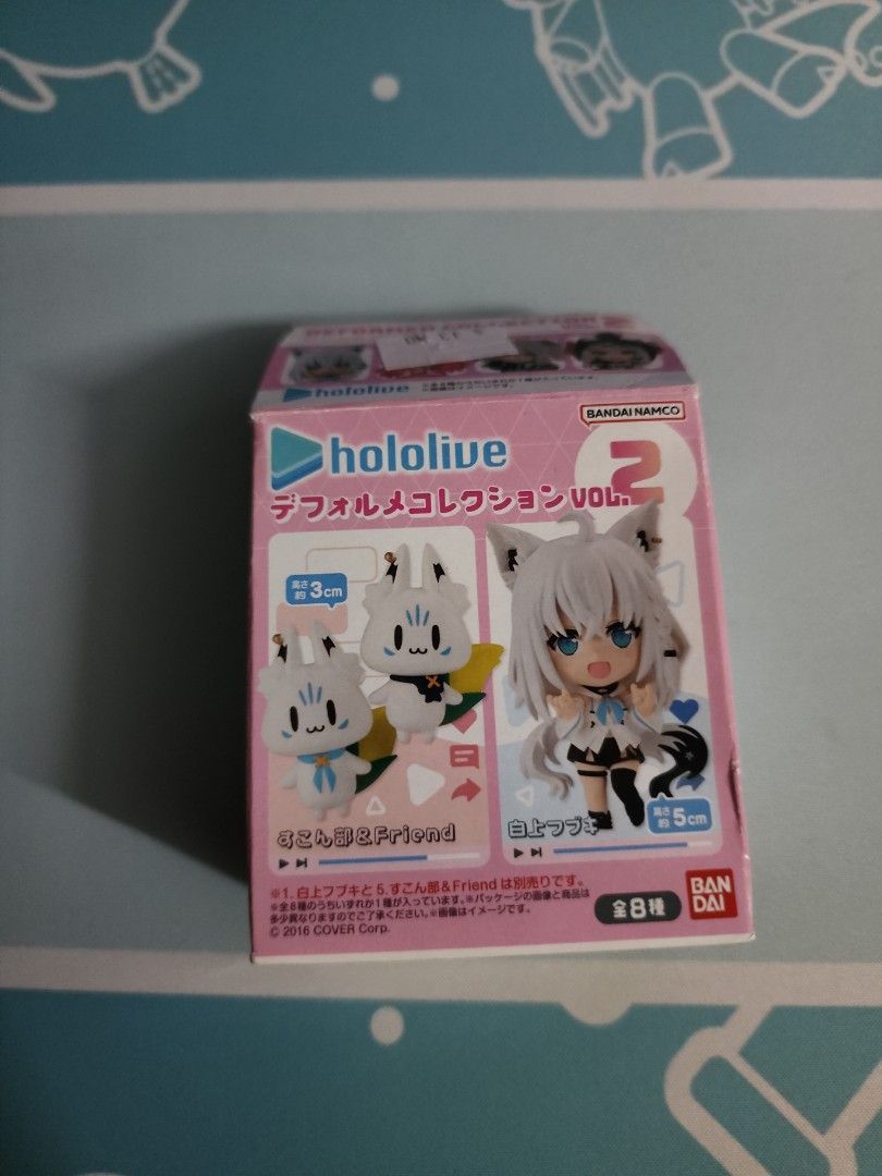 BANDAI Holo Live Deformed Collection Vol. 2 (Category: Designer & Blind Box Toys) located in Singapore. Submitted by warren212 (Listing ID 1383438686, Image 1). Description: BANDAI Holo Live Deformed Collection Vol.2 miko plus cat sold together.