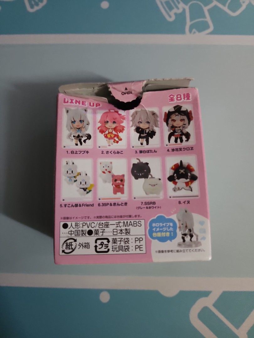 BANDAI Holo Live Deformed Collection Vol. 2 (Category: Designer & Blind Box Toys) located in Singapore. Submitted by warren212 (Listing ID 1383438686, Image 2). Description: BANDAI Holo Live Deformed Collection Vol.2 miko plus cat sold together.