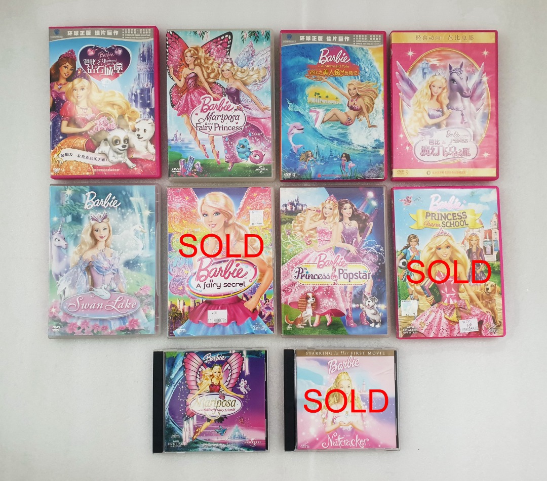 Collection Barbie First Movie Barbie Dvd Collection Barbie Movie