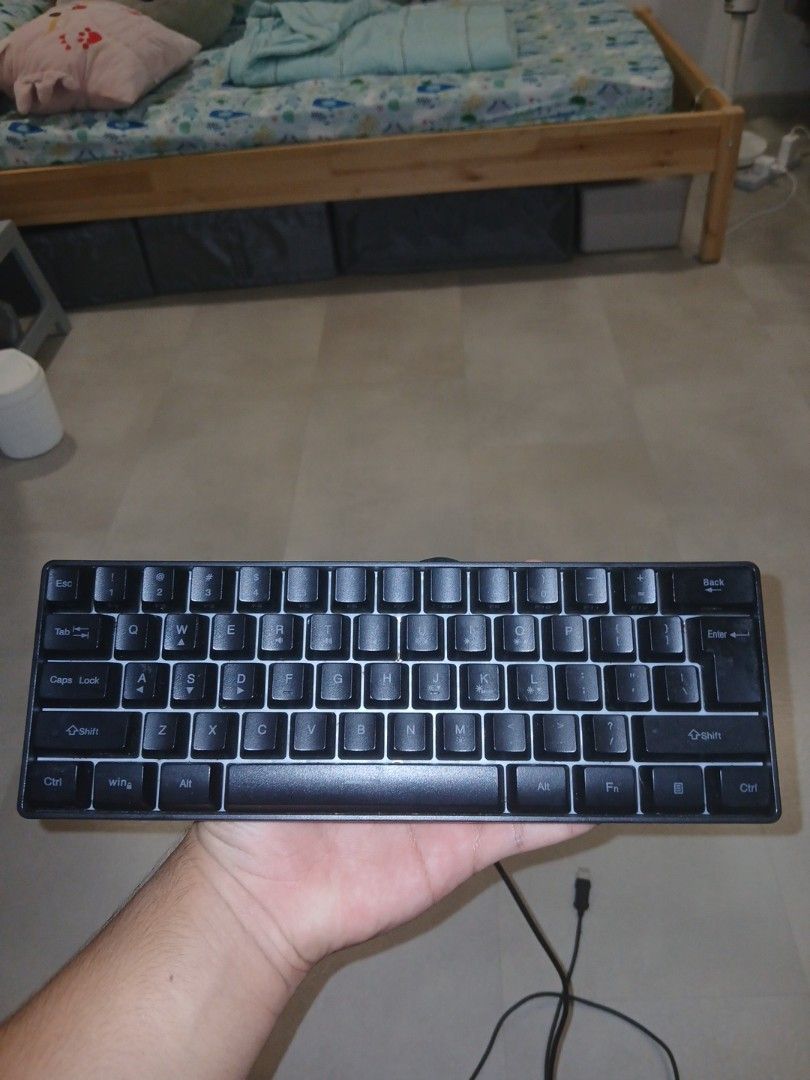Black Compact Mechanical Keyboard63205312270594114
