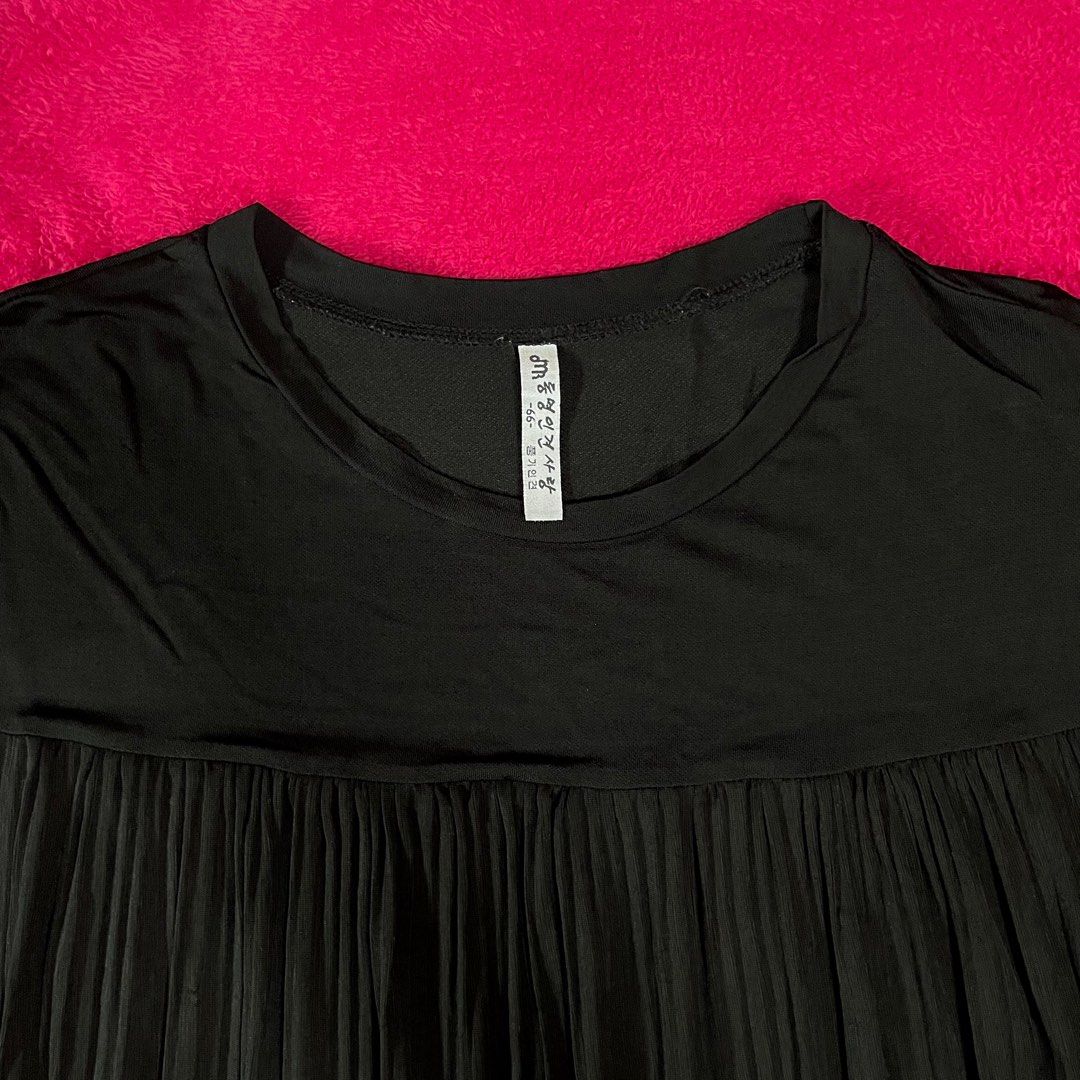 Black Sleeveless Babydoll Top (Category: Sleeveless) located in Davao. Submitted by ourlovedthing (Listing ID 1383445107, Image 3). Description: Nice design & fabric! Fits Sizes: XXS to L; see photos for measurements Condition: 10/10 (no flaws & in great condition) Please manage your expectations as this is a preloved item. What you see is what you get. Flaws are stated, otherwise the item is in great condition. *Color may vary due to lighting. R
