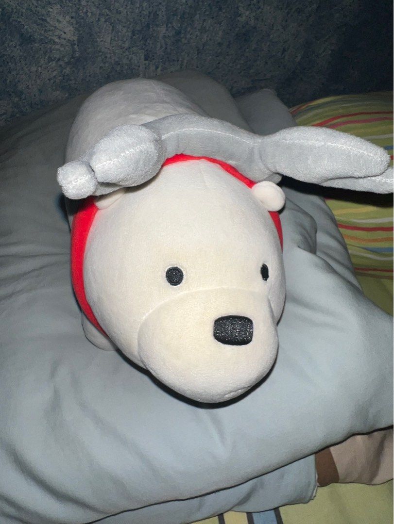 Boneka We Bare Bears Ice Bear Beruang Miniso, Toys Collectibles