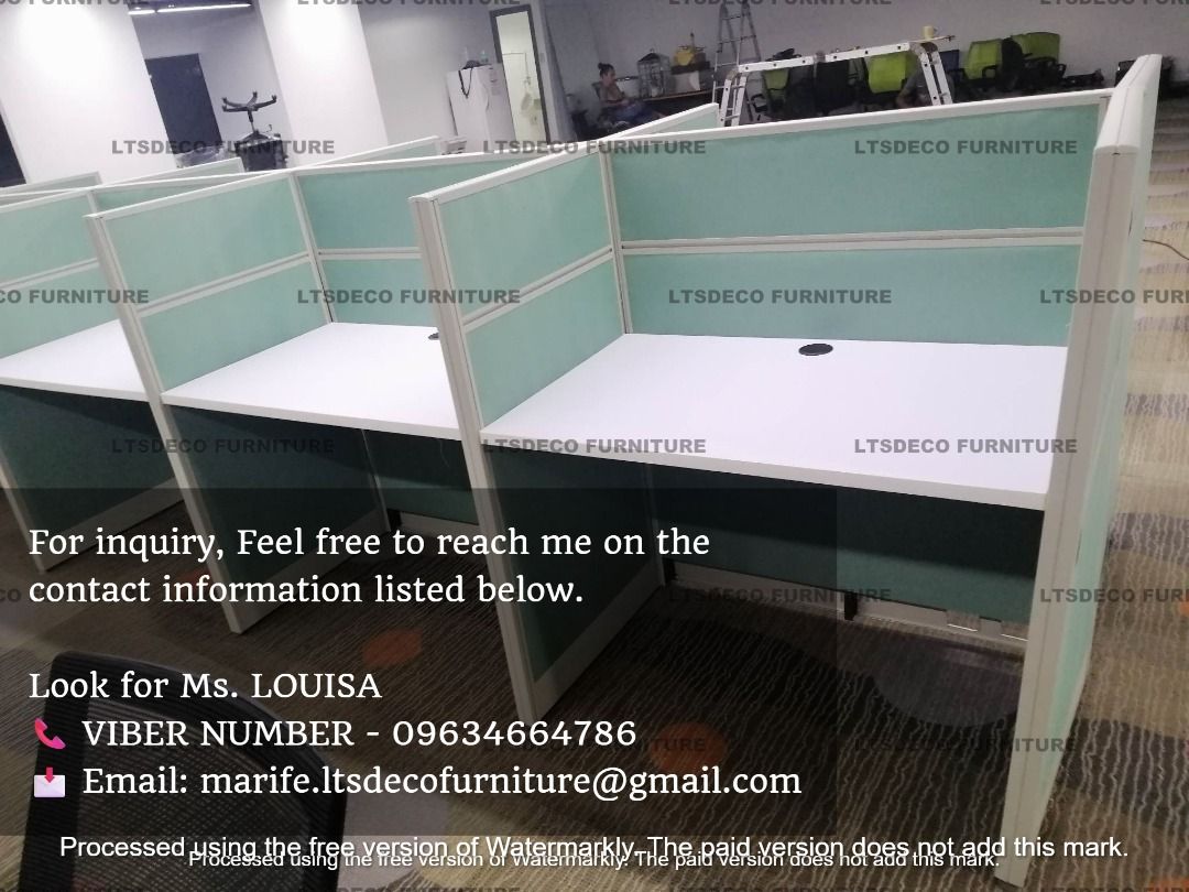 CALL CENTER TABLE DESK WORKSTATION TABLES OFFICE PARTITION FURNITURE ...
