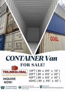 Container van for sale For Sale | Buy 100+ Container van for sale ...