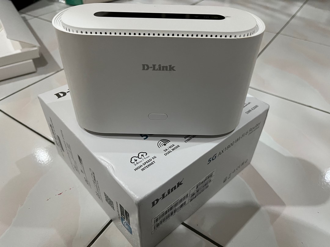 D-Link 5G Router Wifi 6, Computers & Tech, Parts & Accessories ...