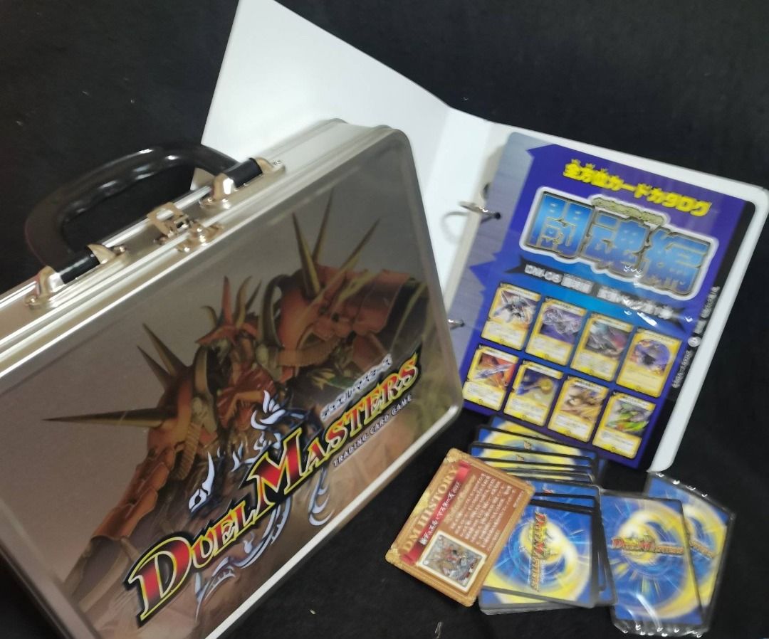 Duel Master Collection for sale (Category: Raw Singles) located in Los Banos. Submitted by princessbotique (Listing ID 1383440872, Image 3). Description: Duel Master Collection for sale Metal Box, Card holder book and 40 pcs cards Preloved As is See pix for price and details First come First Serve Please add shipping fee From Los Banos Laguna Meetups per arrangement MOP GCash first to pay basis No reservations No COD No checkout PM MY PAGE if int