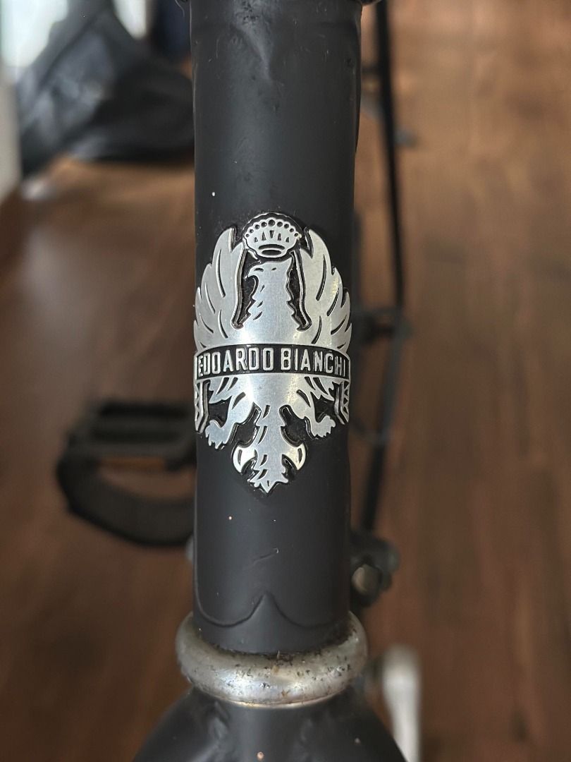 Edoardo Bianchi Vintage Bike (Category: Bicycles) located in Antipolo. Submitted by dbnasrn (Listing ID 1383391597, Image 2). Description: Condition Used - Good Brand Edoardo Bianchi SLIGHT NEGO... ISSUE : FLAT NEED LANG HANGINAN RFS : Decluttering Location : Lower Antipolo .
