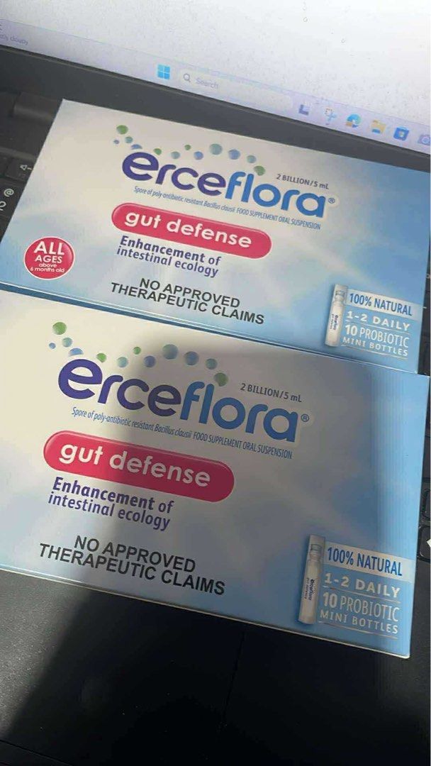Erceflora Gut Defense (Category: Health Food, Drinks & Tonics) located in Pasig City. Submitted by abraganharley (Listing ID 1383452943, Image 2). Description: 250 per box Original srp : 490 pesos.
