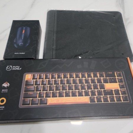 FUTU FAMILY Mechanical Keyboard and Wireless Mouse Set63205312162690111