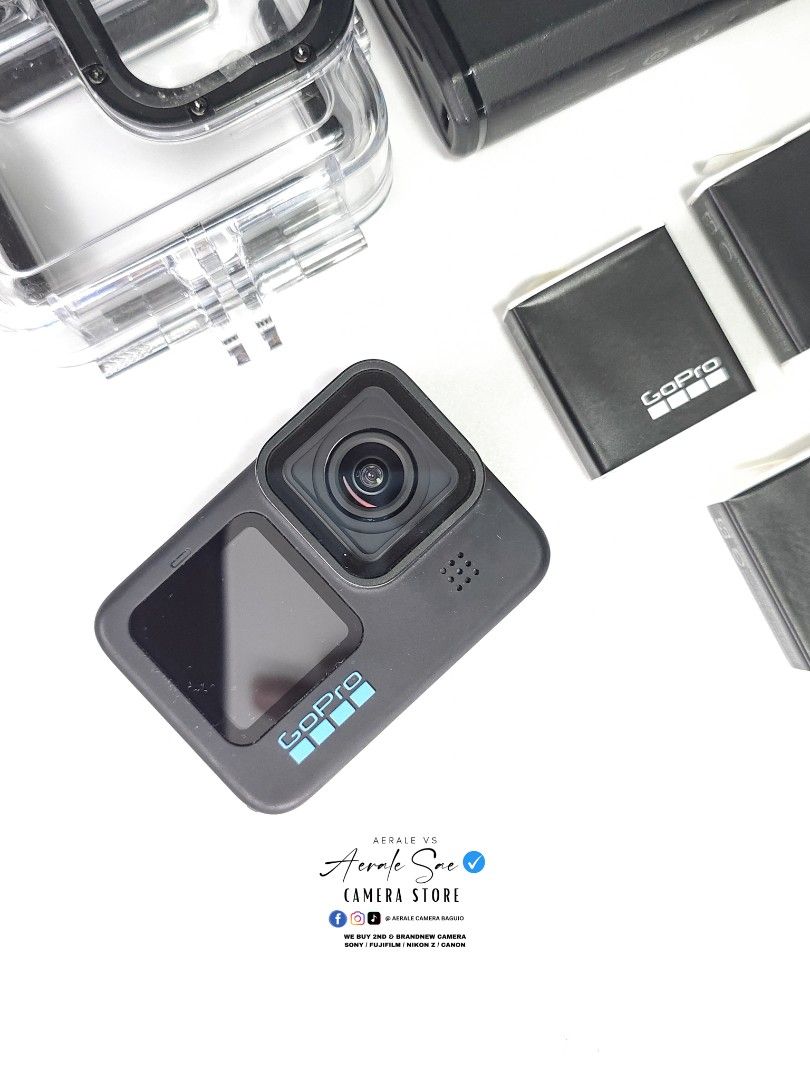 Go Pro Hero 11 with Accessories (Category: Cameras) located in Baguio. Submitted by aeralecamerastore (Listing ID 1383291960, Image 2). Description: Go Pro Hero 11 with Accessories P 15,990 No issues Cosmetics 10/10 Condition: 10/10 Actual Photos Posted 📸 📍 Open For Cash on delivery anywhere in the Philippines 🇵🇭 Inclusions : 📦 What's Included? Go Pro Hero 11 4 Batteries Charging Hub Diving Case Charging Cable We are accepting Cash on Delive