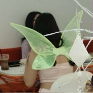 green fairy wings (Category: Babies & Kids Fashion) located in Balanga. Submitted by gr4cei_ (Listing ID 1383397210, Image 1). Description: 💌 used once for costume.