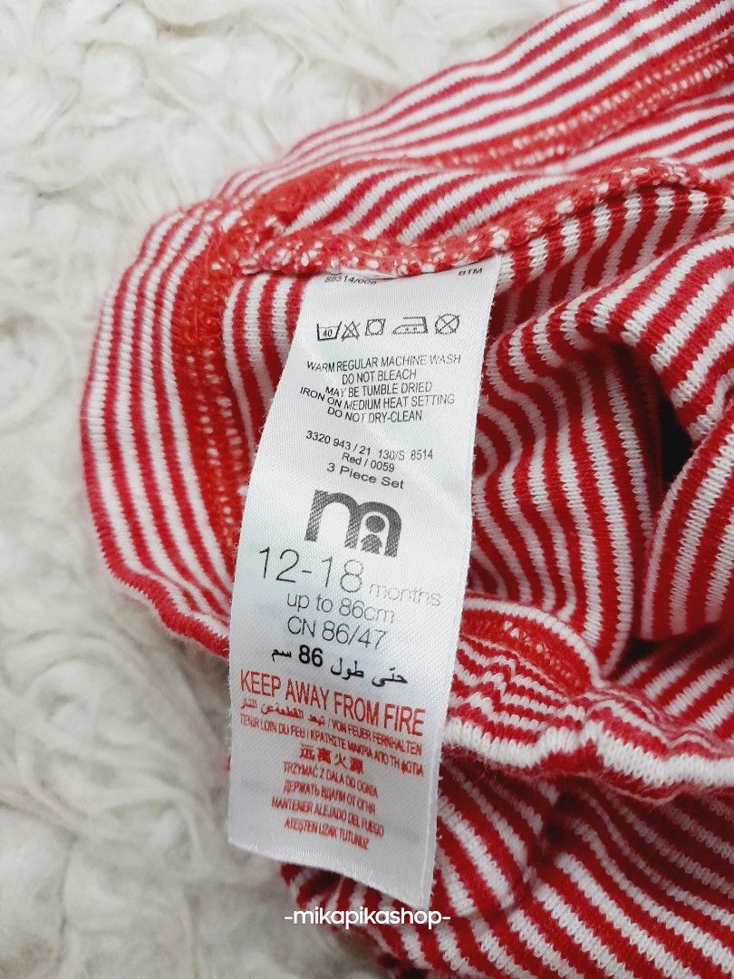 ❗️HARGA PASS,TIDAK NEGO❗️12M Mothercare Pants strips (Kategori: Baju Bayi) berada di Bekasi. Dikirim oleh mikapikashop (ID iklan 1383444192, Gambar 2). Deskripsi: .
