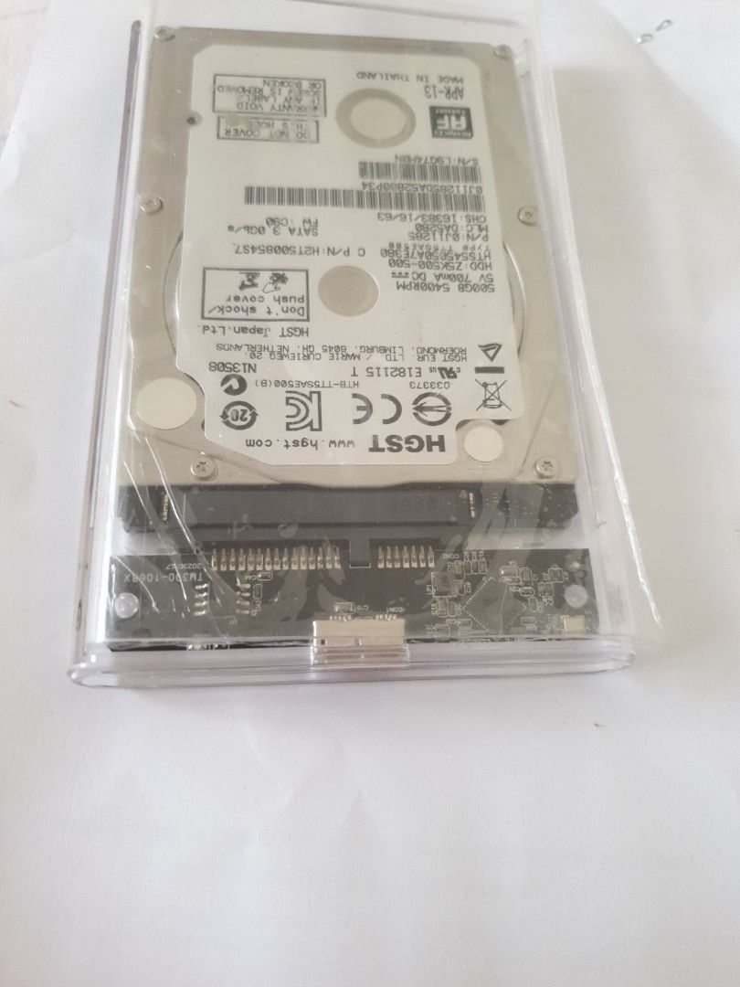 HGST 500GB 2.5" SATA Hard Drive63208335048323111