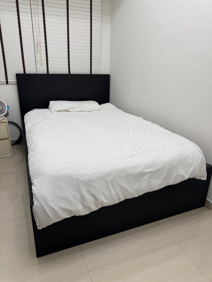 IKEA bed frame and mattress