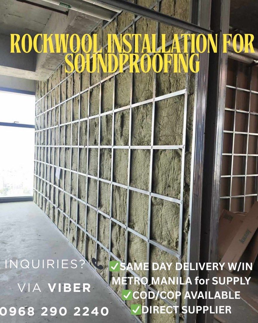 INSULATION (Category: Construction & Building Materials) located in Marikina City. Submitted by christine_km8enterprises (Listing ID 1383412806, Image 3). Description: Are you looking for insulation materials? FYI, We Offer 🎗️Rockwool mineral wool insulation 🎗️Fiberglass glasswool insulation 🎗️Pe foam insulation 🎗️Polyolefin insulation 🎗️Rubber closed cell insulation 🎗️Bubble foam insulation 🎗️Ceramic fiber insulation 🎗️Flexible duct 🎗️4