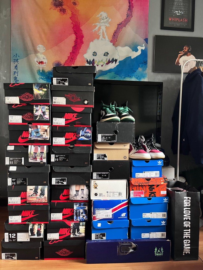 Jordan Gucci Highs (Category: Sneakers) located in Quezon City. Submitted by persosout (Listing ID 1383375899, Image 3). Description: - 12 us - yellowing, some sole sep - check my profile for the rest of the pairs! - pls keep in mind the age of the pair! MIGHT have yellow spots + slight seps (still cleanable / glueable tho if ever!) Nike air jordan.