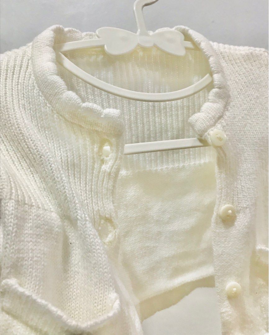Knitted Baby Cardigan (Category: Babies & Kids Fashion) located in Pasig City. Submitted by adikinsdeclutter (Listing ID 1383346325, Image 3). Description: .