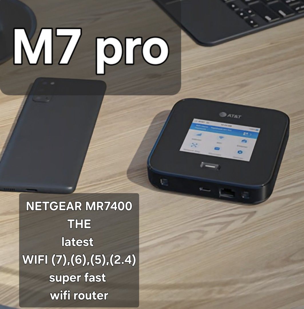 💥最新到港💥NETGEAR M7 PRO 5G 💥WiFi7💥,5G Portable sim router,mobile wifi ...