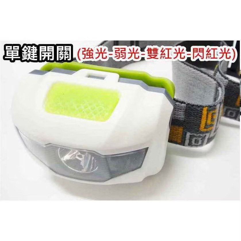 由 a.w.__shop (刊登 ID 1383392544，圖片 3) 提交，位於 雲林縣 (Yunlin) 的 多功能輕量野營照明燈,伸縮頭帶LED頭燈,露營燈,藍色白紅光、灰色白紅光、橘色白紅光 (類別：健行及露營)，說明：【商品特色】 •至賣場搜尋「頭燈」亦有相關商品可供選購。 •伸縮頭帶設計，符合人體工學的伸縮頭帶，配戴舒適且穩固，長時間使用也無負擔，讓您的雙手能自由運用，提升活動便利性。 •輕巧便攜高亮度，體積小巧、重量極輕，輕鬆放入背包不佔空間，卻能提供強勁的LED亮度，是您戶外輕量化的理想選擇。 •多色時尚選擇，提供藍色、灰色、橘色等多種時尚配色，讓您在享受戶外樂趣的同時，也能展現個人風格。 •堅固耐用材質，嚴選高品質材料製作，堅固耐用，有效應對各種惡劣戶外環境，是您值得信賴的戶外照明夥伴。•主燈白光一個強光弱光，兩側紅光各一個，常亮爆閃。 【商品規格】 材質：ABS 款式：藍色白紅光、灰色白紅光、橘色白紅光 電源：4號電池（AAA）*3（不包含） 尺寸：約 5*3.6*