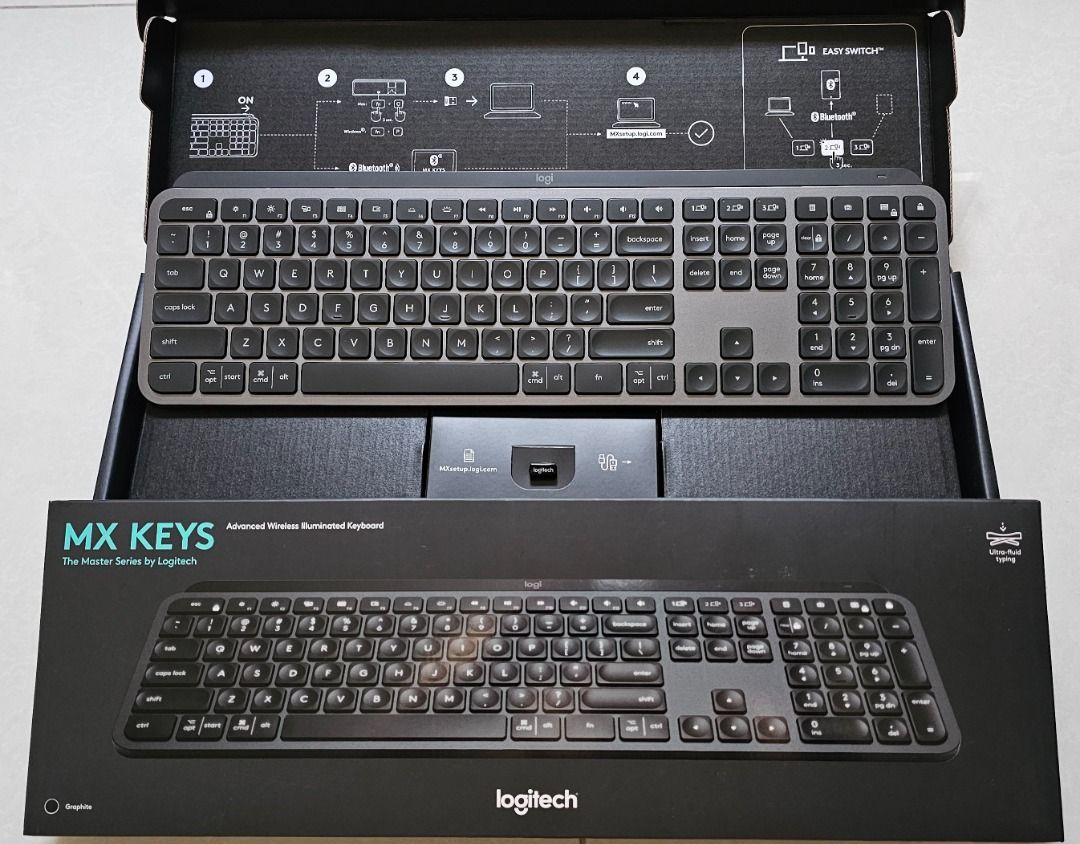 Logitech MX Keys Illuminated Keyboard