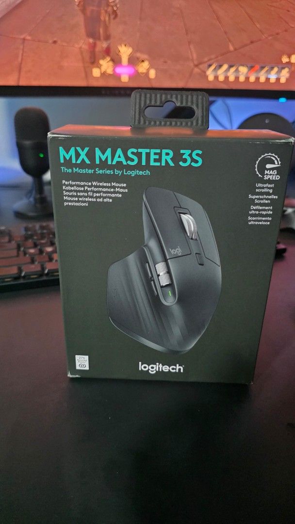 Logitech MX Master 3S Wireless Mouse - Brand New