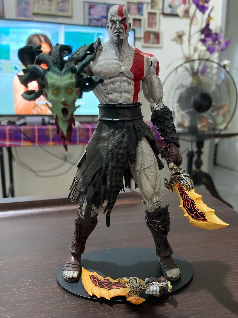 Loose, as is NECA Kratos (Category: Figurines & Statues) located in Las Pinas. Submitted by hppyclttrc0. (Listing ID 1383355135, Image 1). Description: Loose, as is NECA Kratos Issue: -Medyo loose left knee -Glued right knee. -Still good for display ⚠️ 𝗣𝗿𝗼𝗱𝘂𝗰𝘁 𝗜𝗻𝗳𝗼𝗿𝗺𝗮𝘁𝗶𝗼𝗻 All prices, item conditions, and relevant details are/will be stated clearly in each photo caption. Inquiries are welcome, but kindly keep communication concis