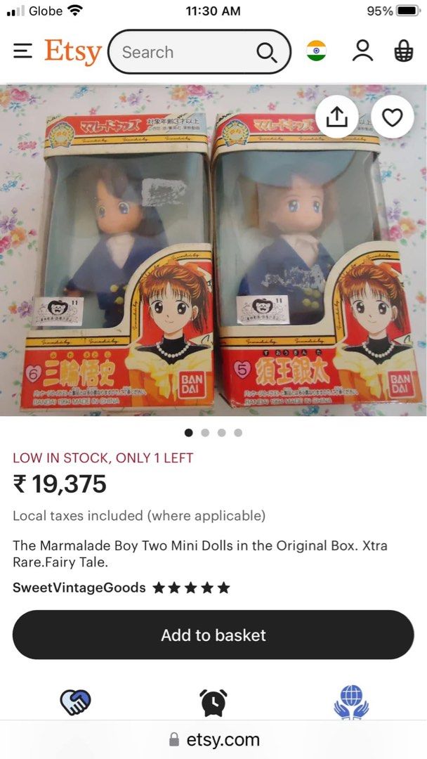 Marmalade boy anime mini dolls (Category: Designer & Blind Box Toys) located in Pasay City. Submitted by pampashop (Listing ID 1248780194, Image 3). Description: Set only .