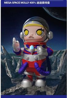 PO POPMART MEGA SPACE MOLLY 1000% ULTRAMAN, Hobbies & Toys
