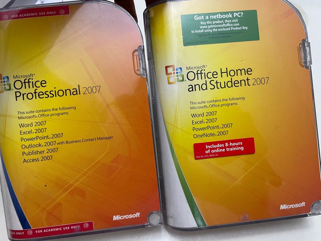 Microsoft Office 2007 Home and Student/Professional, Computers & Tech