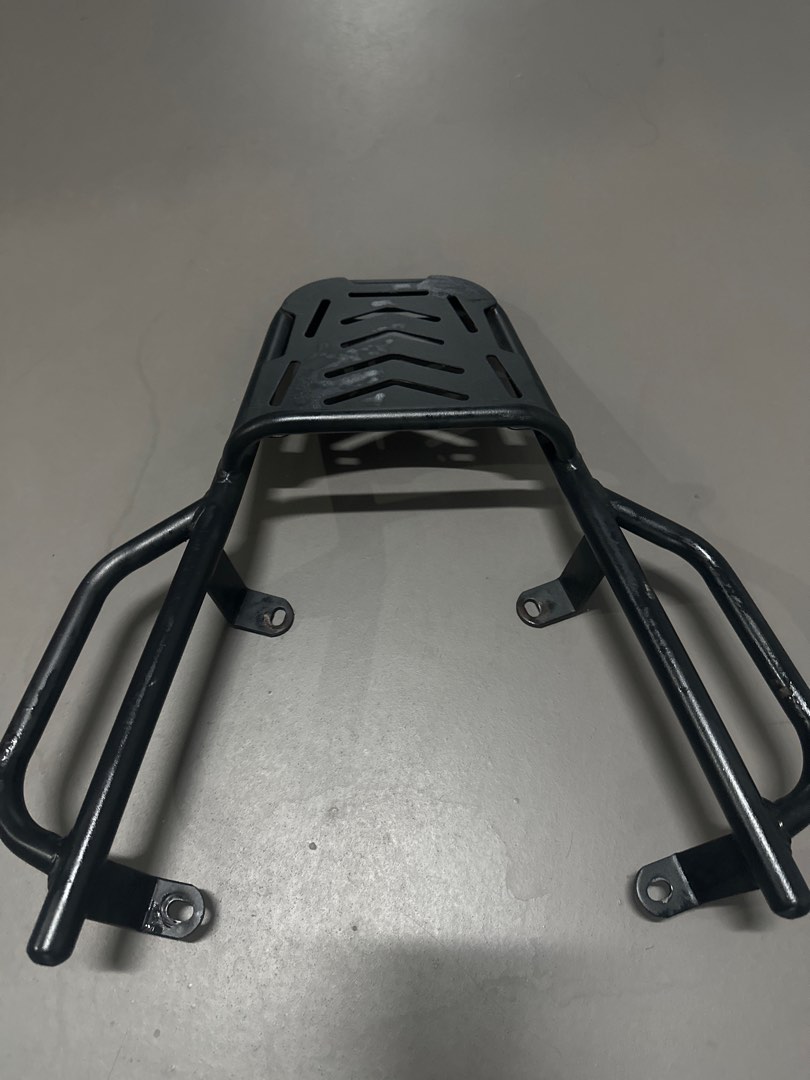 ADV 160 Motorcycle Rear Rack - Black, Motorcycles, Motorcycle ...