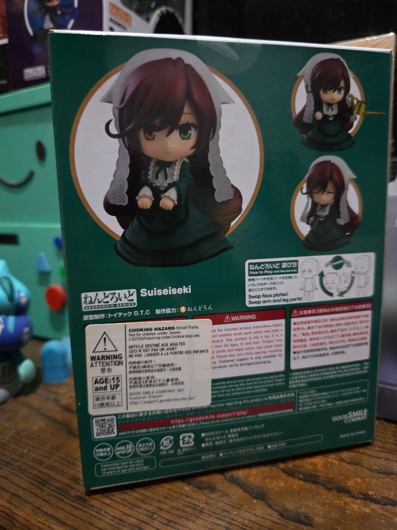 Nendoroid MISB Rozen Maiden Suiseiseki (Category: Designer & Blind Box Toys) located in Caloocan City. Submitted by queenkwinn (Listing ID 1383433323, Image 3). Description: Mint in sealed box Original Nendoroid.