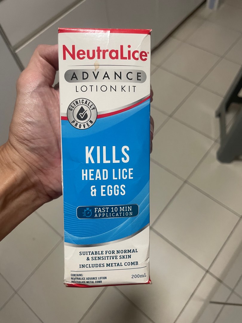 Neutralice NeutraLice Advance Lotion Kit - Kills Head Lice & Eggs, Beauty ...