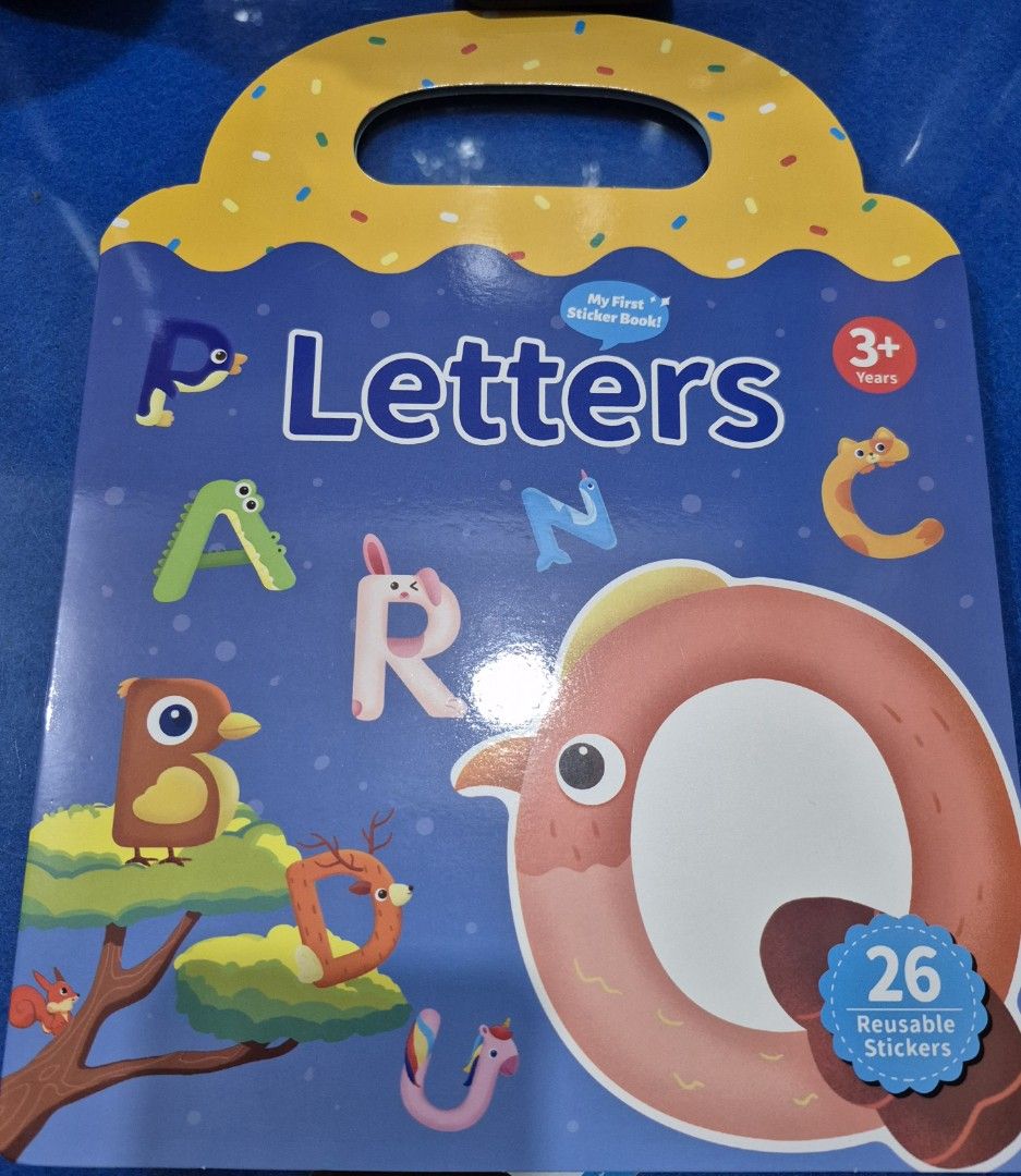 NEW‼️ Mainan Edukatif Buku stiker jelly washable & reusable - Letters (Kategori: Mainan & Baby Walker) berada di Jakarta Barat. Dikirim oleh vnk_preloved (ID iklan 1383338749, Gambar 1). Deskripsi: BNIB Cm buka utk difoto Bisa nego Bisa co sopi🍊 - Cocok utk mainan/kado anak 3+ thn - Stiker jelly tebal washable & reusable, beda kualitas yaa sm yg murah2 - Bisa dibawa bepergian.