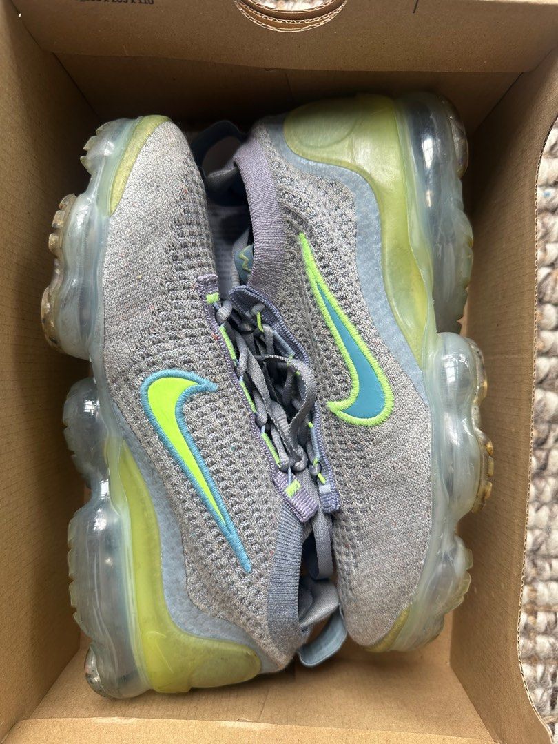 Nike Vapormax (Category: Sneakers) located in Makati City. Submitted by jerbinator11 (Listing ID 1383459066, Image 1). Description: Pm for more details. With original box. My wife used it a few times only Size 7.5 US 100% authentic from Nike store. No issue.