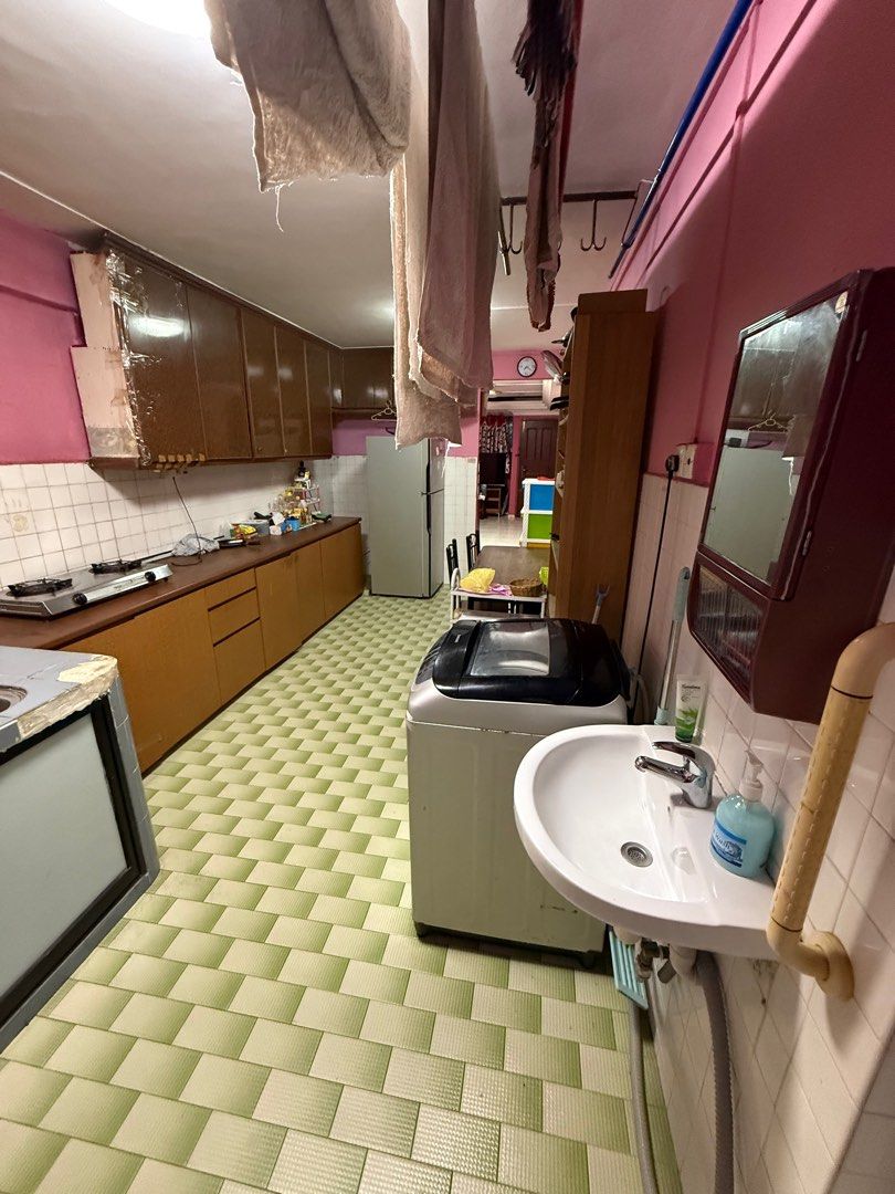 NO AGENT FEES.8mins walk Farrer Park MRT. Two bedroom unit (3RM) whole unit for rental from 15/08/2563227232777601114