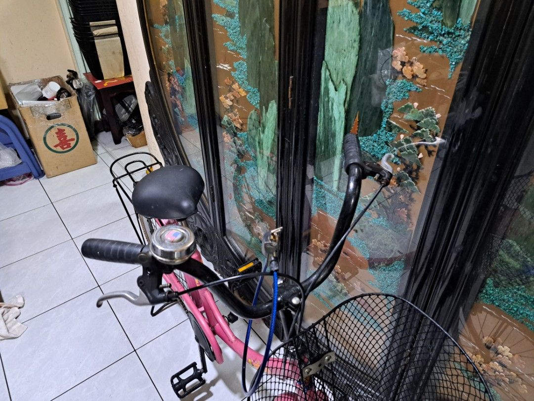 由 james2624 (刊登 ID 1383349726，圖片 2) 提交，位於 桃園市 (Taoyuan) 的 No discount lady's bike free locks light basket Taoyuan Station can cod (類別：單車)，說明：Good condition Suitable4‘’7_5‘’1。