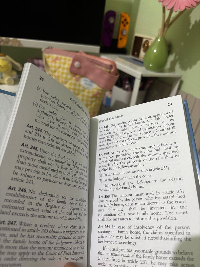 Persons & Family Code - CODAL (Category: Textbooks) located in Caloocan City. Submitted by hoelycraft (Listing ID 1383423078, Image 3). Description: Selling my extra PFR Codal for only P250. I ordered this from Manuel St/ore for P340. It just got delivered today. Brand new and no dents and highlights! RFS: Double order.
