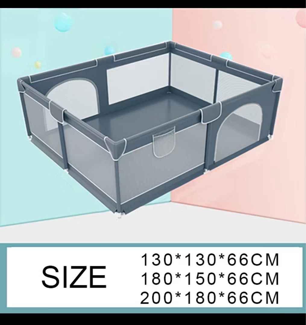 Playpen size 200X180 (Category: Safety Gates, Locks & Protectors) located in Johor Bahru. Submitted by veebye7233206 (Listing ID 1383459651, Image 1). Description: Size 200X180 My baby don’t want to play inside.