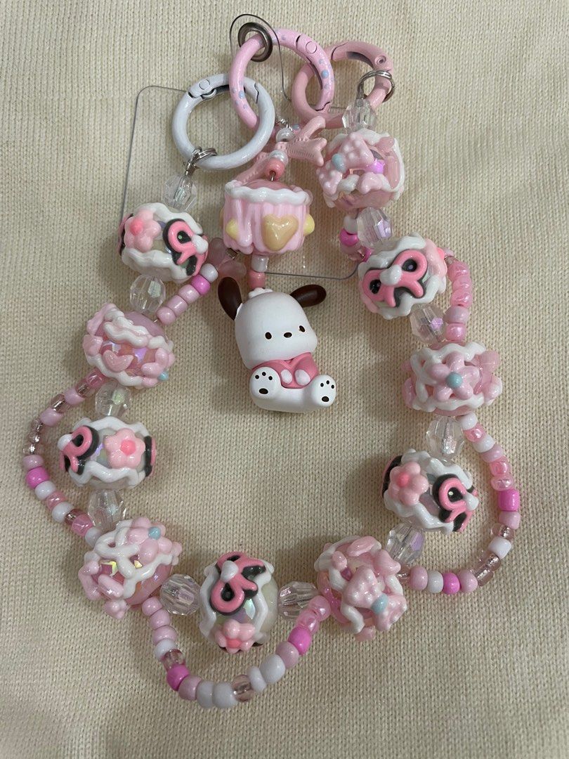 Pochacco Phone Bag Charm (Category: Charms) located in Porac. Submitted by keyensisi (Listing ID 1383393611, Image 1). Description: 🫶🏻 For sale ✨ 💗🤍 Pochacco Phone Bag Charm - official Sanrio fig 💯 🚚 Shipping via J&T Express (Shipping fee should be shouldered by the buyer.) 💸 MOP: GCash 🤝🏻🛻 Meetup or Pickup also available (Location: Sta. Cruz Porac, Pampanga) ⚠️ Ps. No return/exchange/refund policy 💬ℹ️ Kindly send me a pm for more info